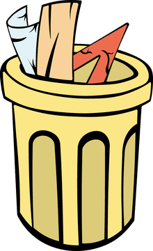 Trash can clipart