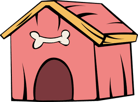 Dog bone Dog house clipart