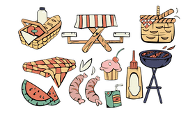 Picnic vector