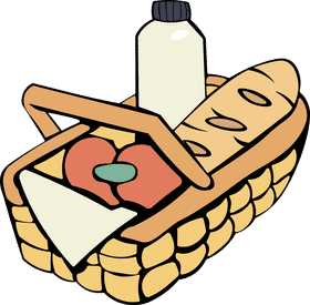 Picnic Basket clipart