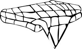 Picnic Plaid black and white clipart