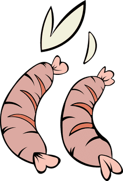 Picnic Sausages clipart