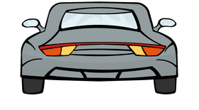 Porsche Back clipart