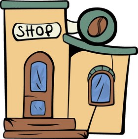 Store Coffee Shop clipart