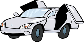 Tesla Doors clipart