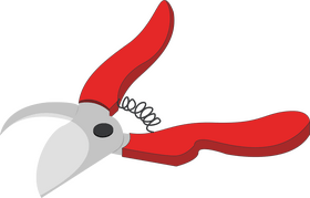 Garden shears clipart