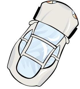 Tesla top view clipart