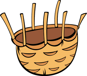 Weaver Basket clipart