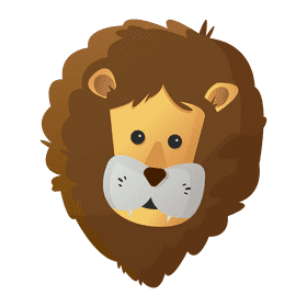Lion cartoon clipart