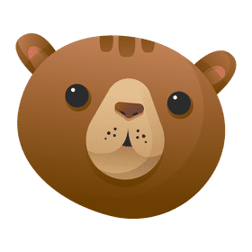 Bear cartoon clipart