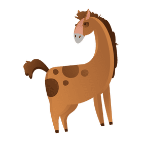 Horse cartoon clipart