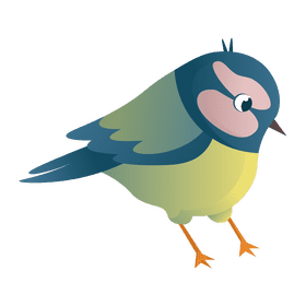 Bird cartoon clipart