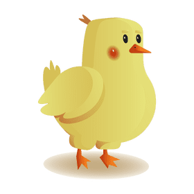 Cute bird clipart