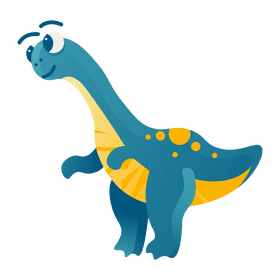 Cute dinosaur clipart