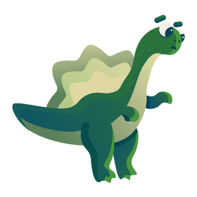 Cute dino clipart