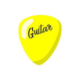 Guitar pick clipart