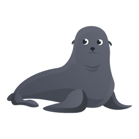 Sea lion clipart