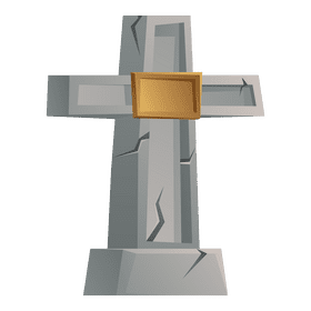 Grim reaper cross clipart