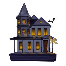 Haunted mansion clipart