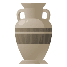 Mummy amphora clipart