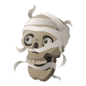 Mummy open head clipart