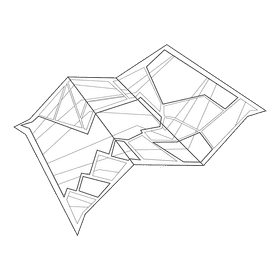 Map black and white clipart