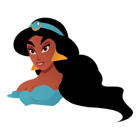Aladdin princess jasmine clipart