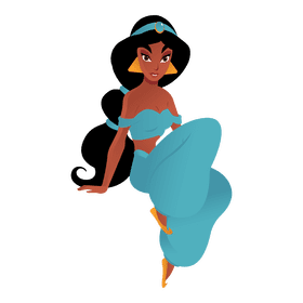 Princess jasmine clipart