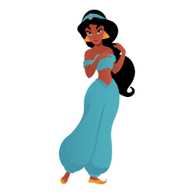 Jasmine princess clipart