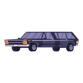 Limousine car clipart