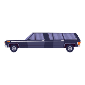 Limousine car clipart