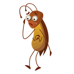 Cockroach desperate clipart