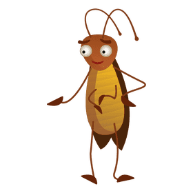 Cockroach friendly clipart
