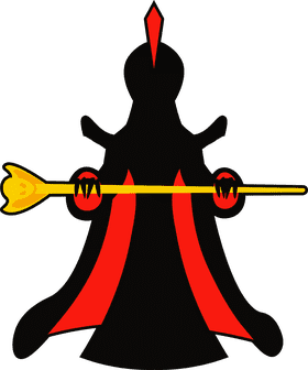 Jafar aladdin cartoon character clipart