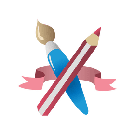 Artist Brush Pencil clipart