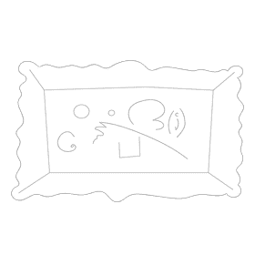 Artist Painting black and white clipart