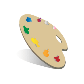 Artist Palette clipart