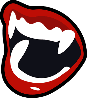 Vampire bite clipart