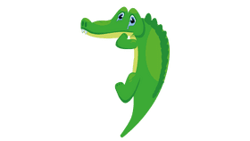 Alligator cry clipart