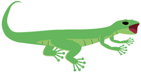 Gecko mouth clipart