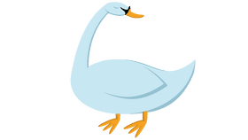 Swan bird clipart