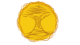 Tree of life in wreath clipart