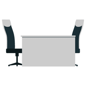 Office table clipart