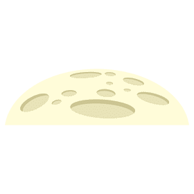 Half moon clipart