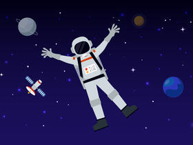 Astronaut vector