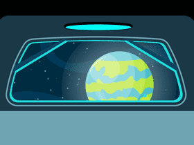 Spaceship room vector