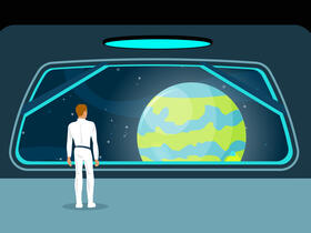 New planet found vector