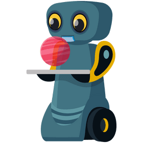 Cute robot clipart