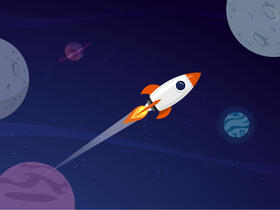 Rocket space vector