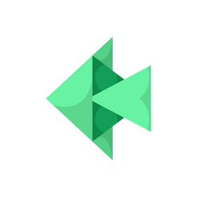 Origami fish clipart